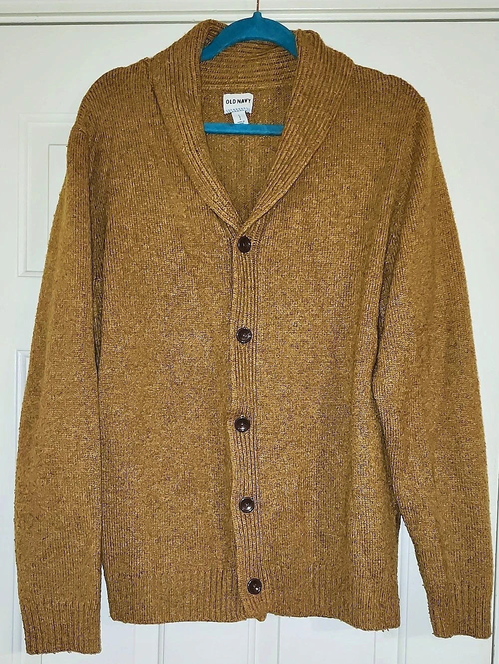 Old Navy Brown Shawl Collar Cardigan Size Large